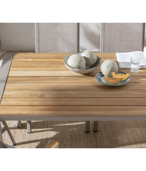 Dehner Holz-Ausziehtisch Cleveland, Ca. B160-240/H76/T101 Cm 10 Dehner Holz-Ausziehtisch Cleveland, Ca. B160-240/H76/T101 Cm – Bild 8