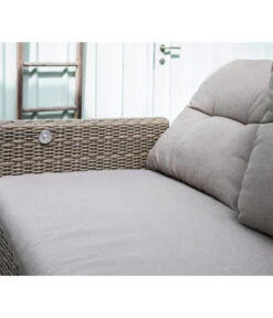 Dehner Geflechtlounge Bologna, 5-teilig -Gartenmöbel 6903447 WE MO 005 LoungeBolognaNEU