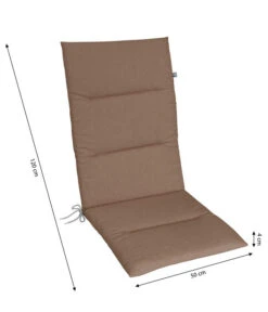 KETTtex Hochlehnerpolster Lindos Taupe, Ca. B120/H4/T50 Cm 13 KETTtex Hochlehnerpolster Lindos Taupe, Ca. B120/H4/T50 Cm -Gartenmöbel 6906986 WE BG 001 KETTtexHochlehnerpolsterLindosTaupe