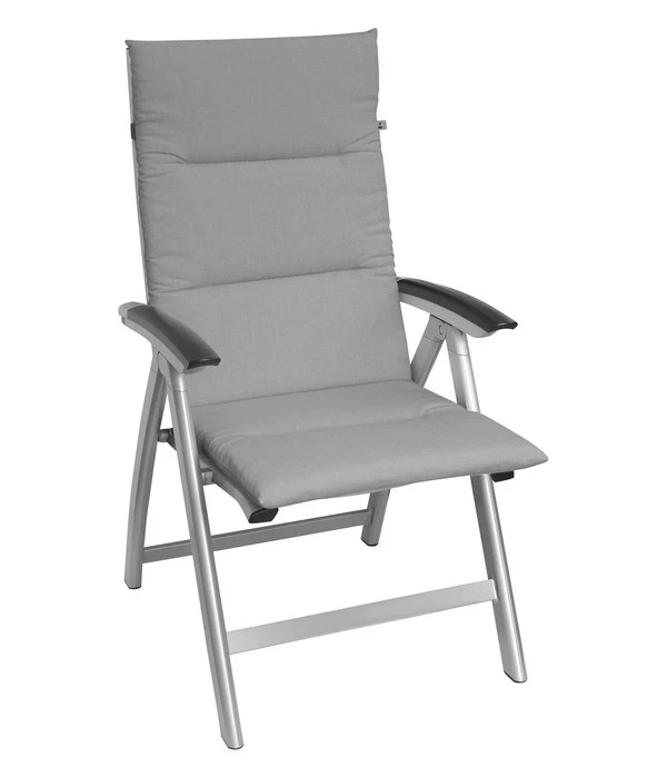 KETTtex Hochlehnerpolster Lindos Hellgrau, Ca. B120/H4/T50 Cm 8 KETTtex Hochlehnerpolster Lindos Hellgrau, Ca. B120/H4/T50 Cm – Bild 6