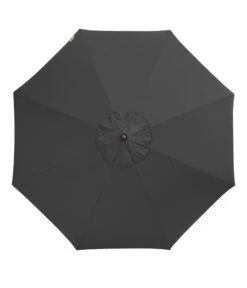 Doppler Sonnenschirm Aluwood Ultra, Rund, Ca. Ø350 Cm -Gartenmöbel 6910483 WE DE 001 AluWood350Anthrazit