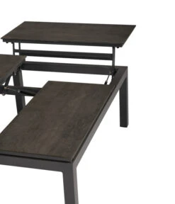 Tierra Outdoor Kaffeetisch Flip Up, Ca. B120/H46/T79 Cm -Gartenmöbel 698425 WE DE 004 KaffeetischFlipUp