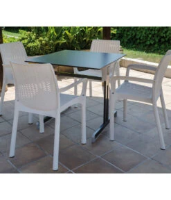 ALCO Gartentisch Gastro 21 ALCO Gartentisch Gastro -Gartenmöbel 6986483 WE MO 004 Gastrotisch80x80Anthrazit