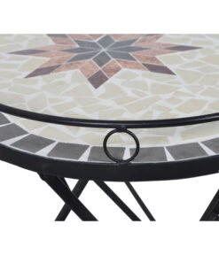 Siena Garden Mosaikserviertisch Stella, Ca. B68/H60/T41 Cm -Gartenmöbel 6986624 WE DE 001 StellaServiertisch68x41x60cm