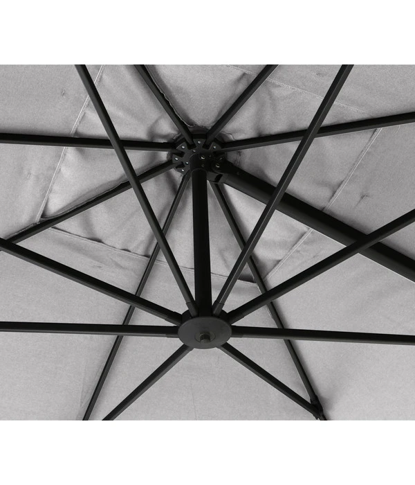 Siena Garden Ampelschirm Cirrus, Quadratisch, Ca. B350/T350 Cm 10 Siena Garden Ampelschirm Cirrus, Quadratisch, Ca. B350/T350 Cm – Bild 8